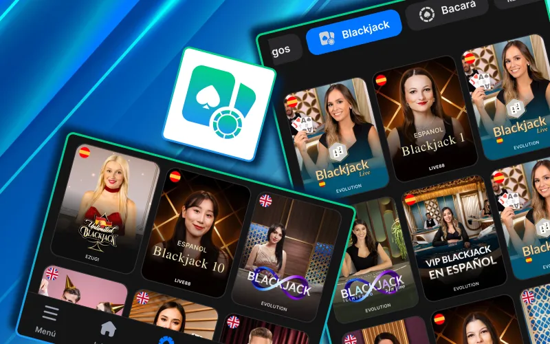 1Win ofrece mesas de Blackjack Europeo, VIP y Multimano.