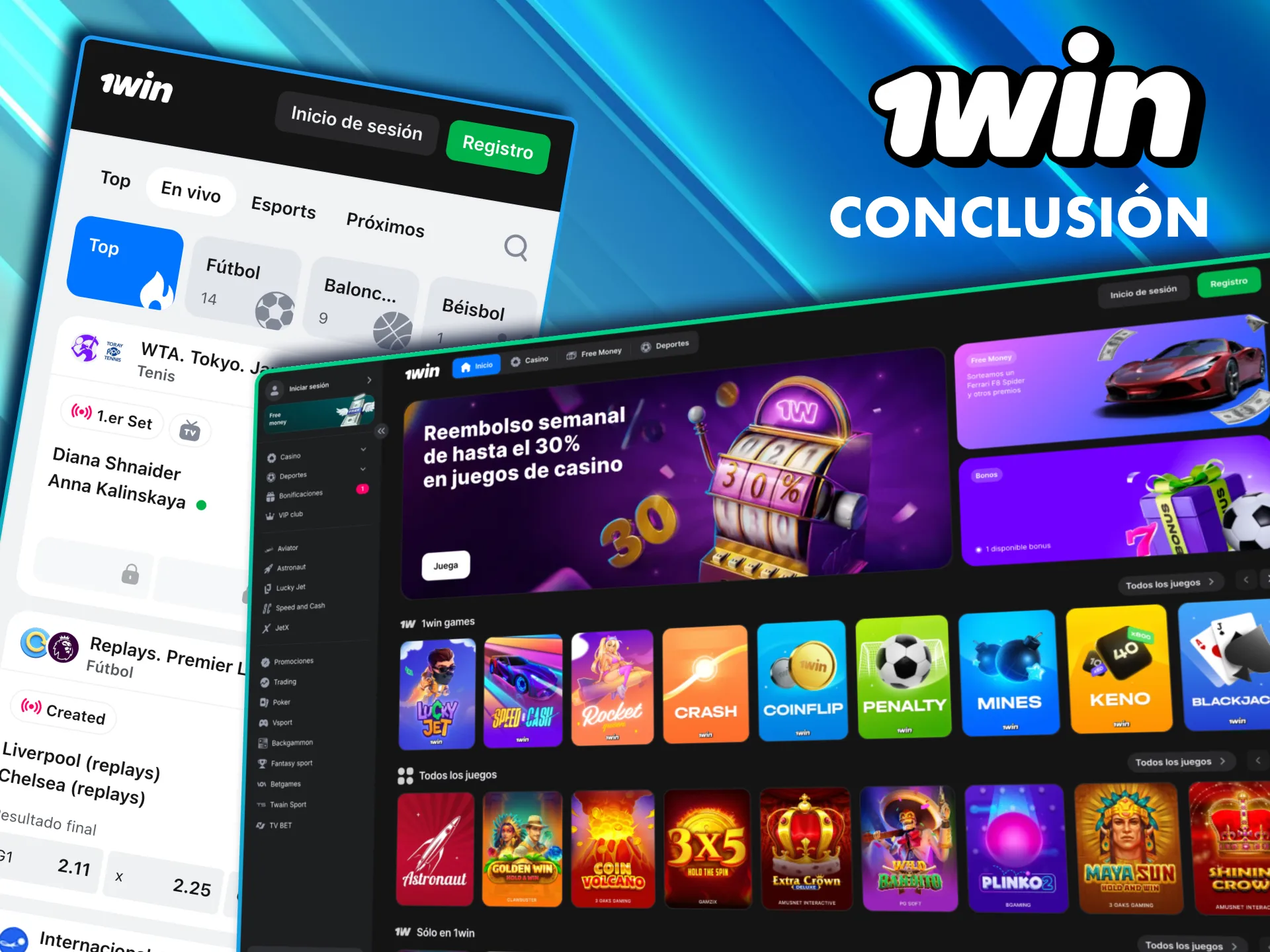 Comienza a jugar en 1Win México con bono de bienvenida y acceso móvil.