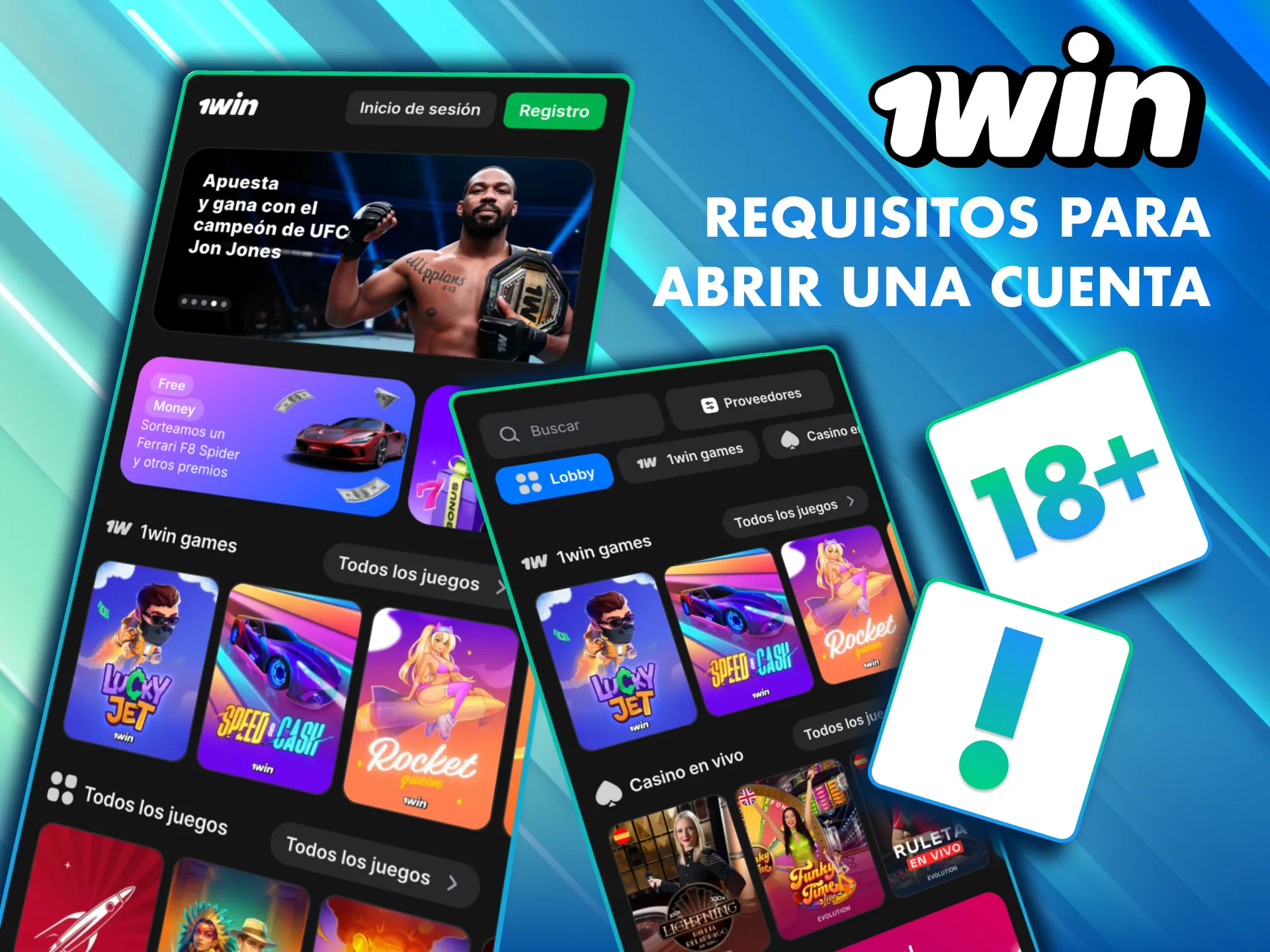 Requisitos legales para abrir tu cuenta en 1Win México.