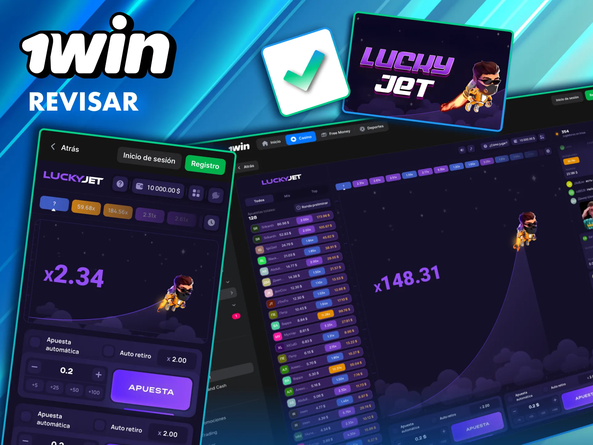 Juega Lucky Jet en 1Win con Lucky Joe y retiros estratégicos en segundos.